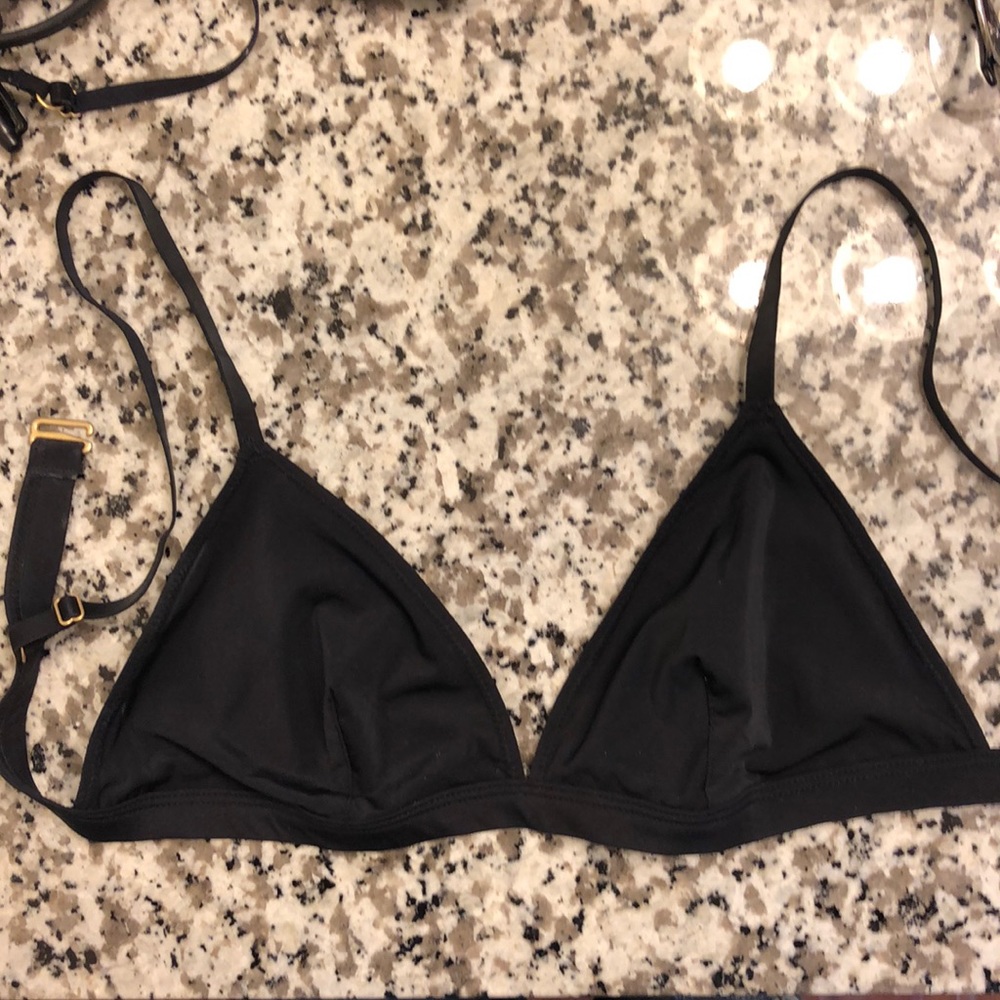 Madewell Black Bralette